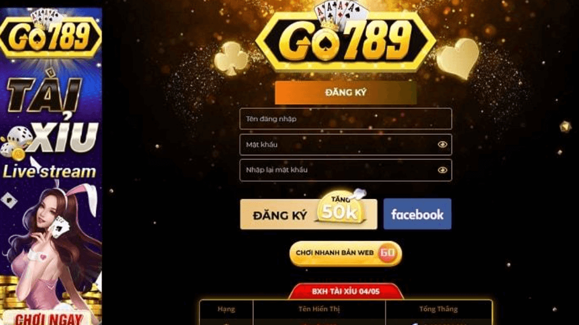 Đăng ký Go789