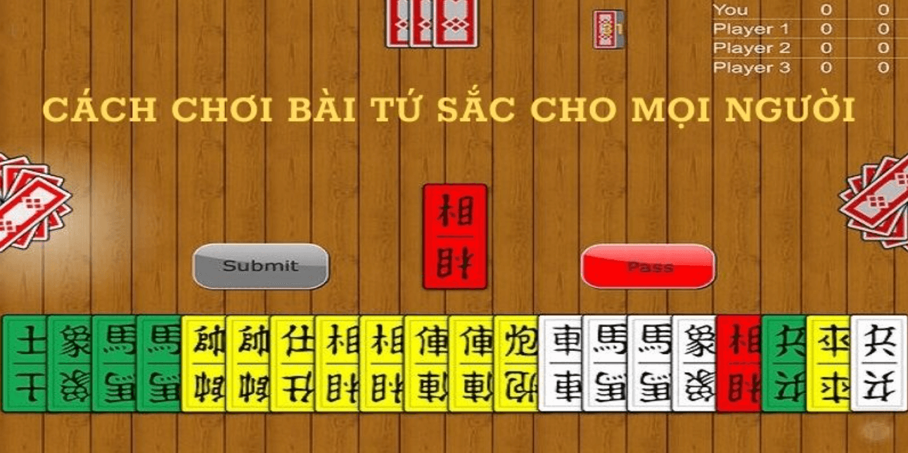 Cách chơi bài Tứ Sắc cơ bản